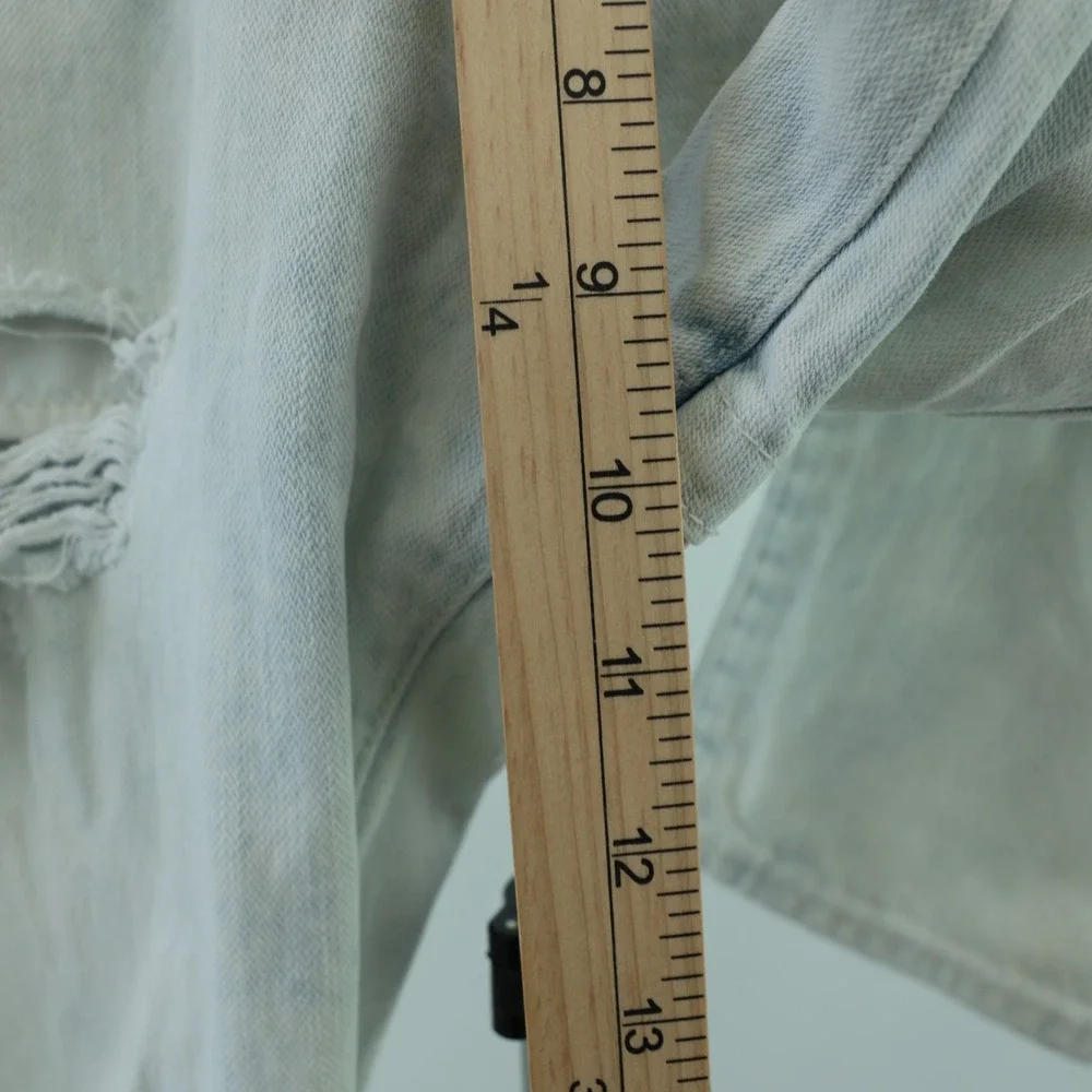 True Religion Geno Jeans Men's 30 x 32 Worn Sunfaded Relaxed Slim Fit Distressed